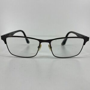 Police VPLA38K Mens Rectangular Eyeglasses Frames‎ Black Tortoise 54-16-145 0627